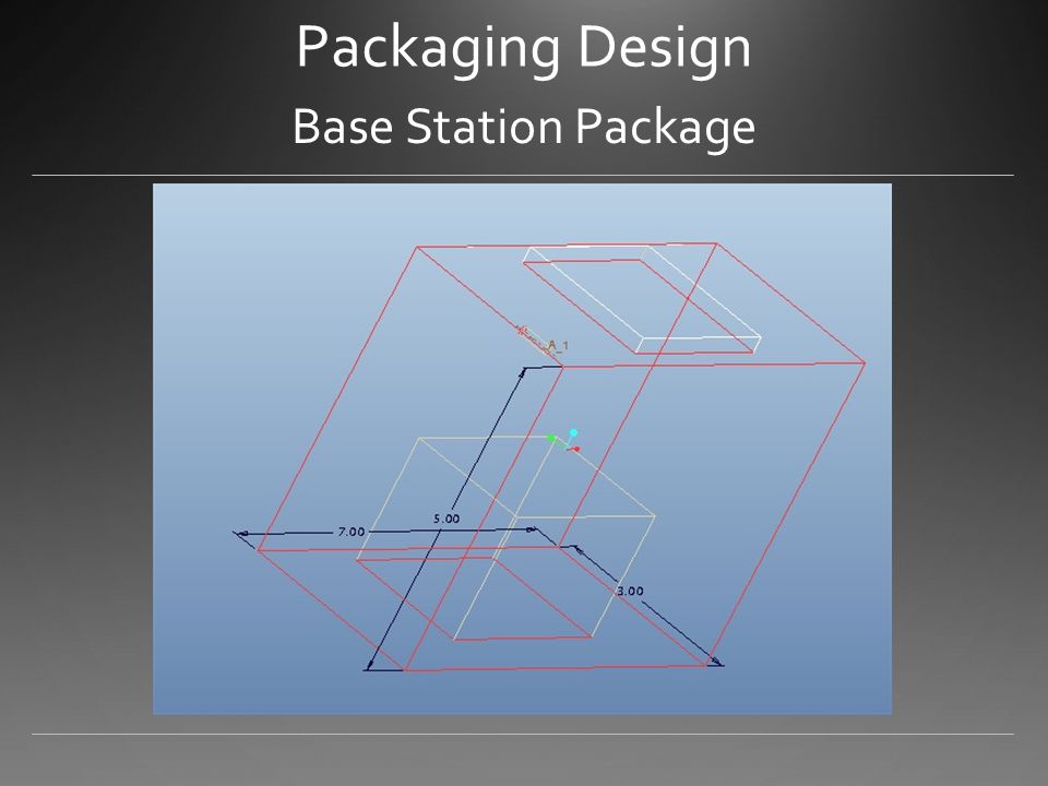 Packaging Design Base Station Package