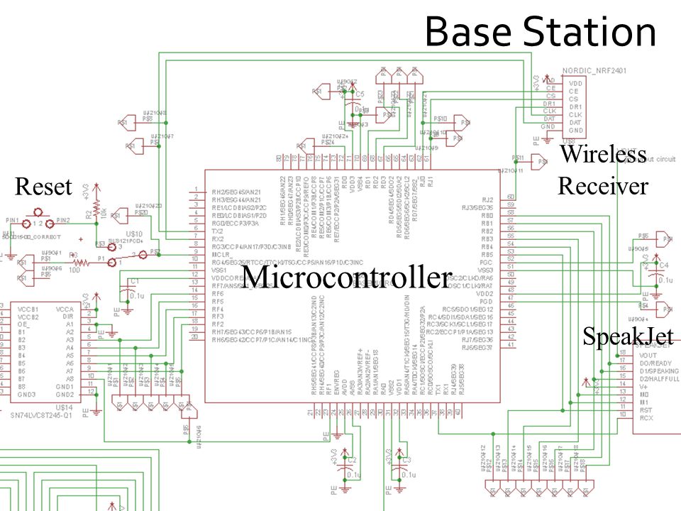 Base Station Microcontroller Wireless Receiver Reset SpeakJet
