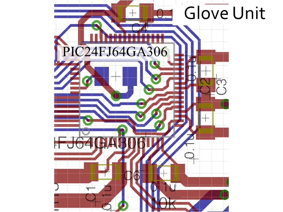 Glove Unit PIC24FJ64GA306
