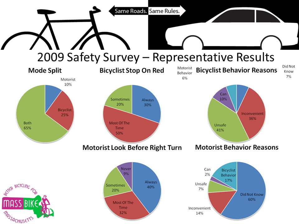 2009 Safety Survey – Representative Results
