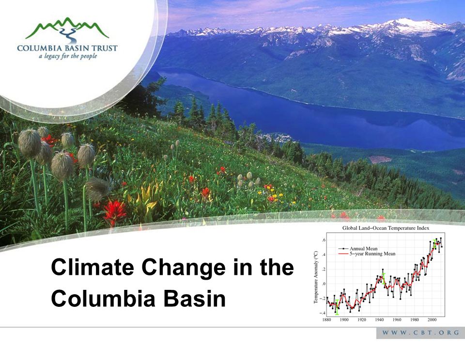 Climate Change in the Columbia Basin