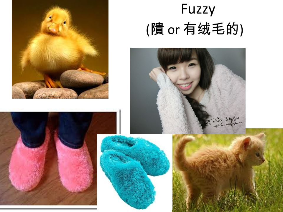 Fuzzy ( 隤 or 有绒毛的 )