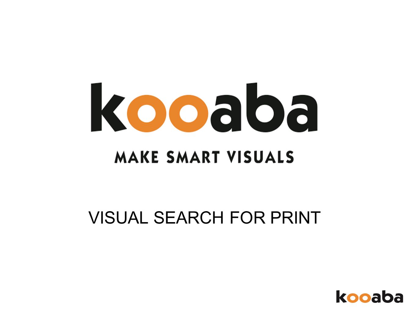 VISUAL SEARCH FOR PRINT
