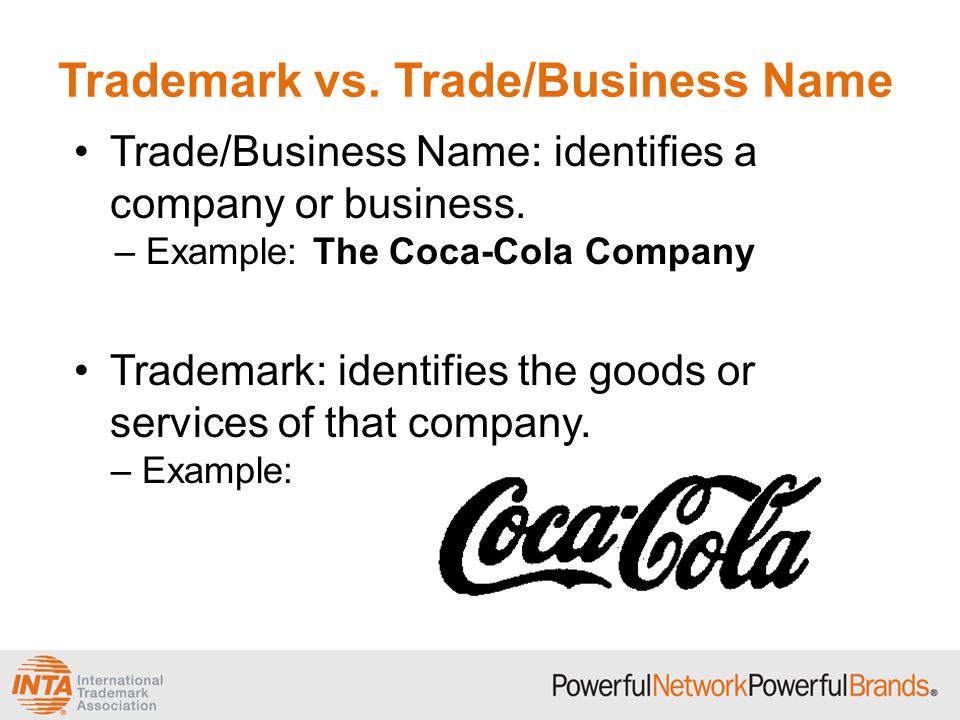 trademark company name