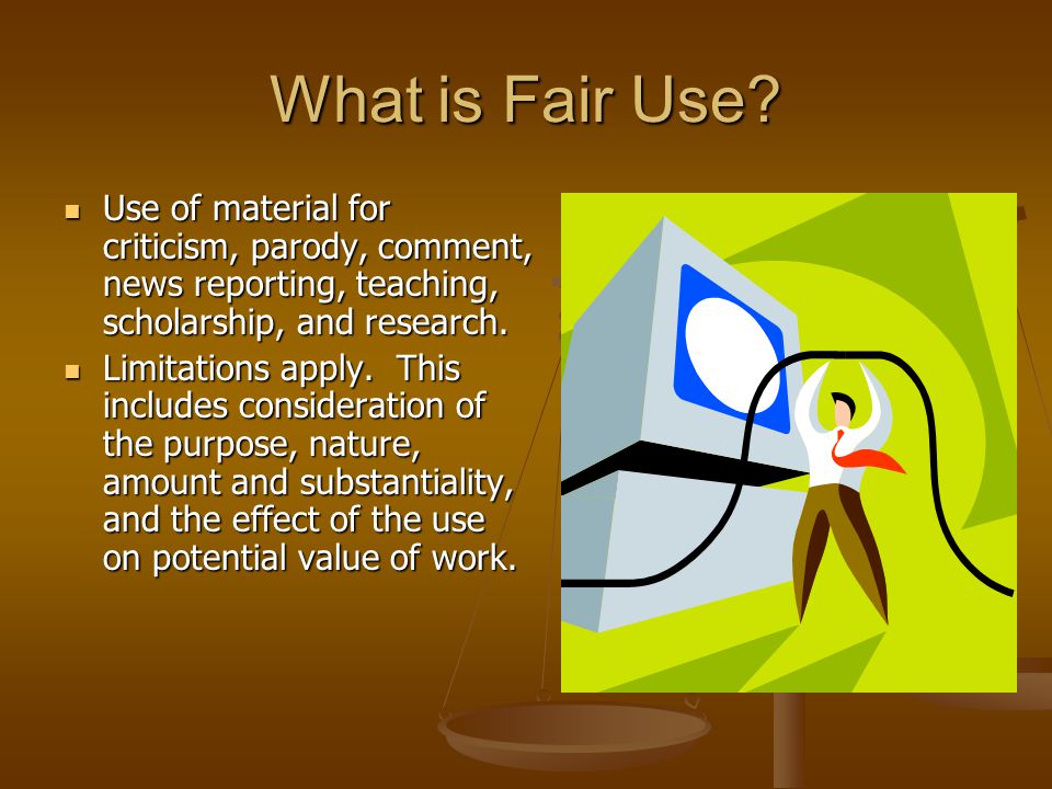 What is Fair Use.