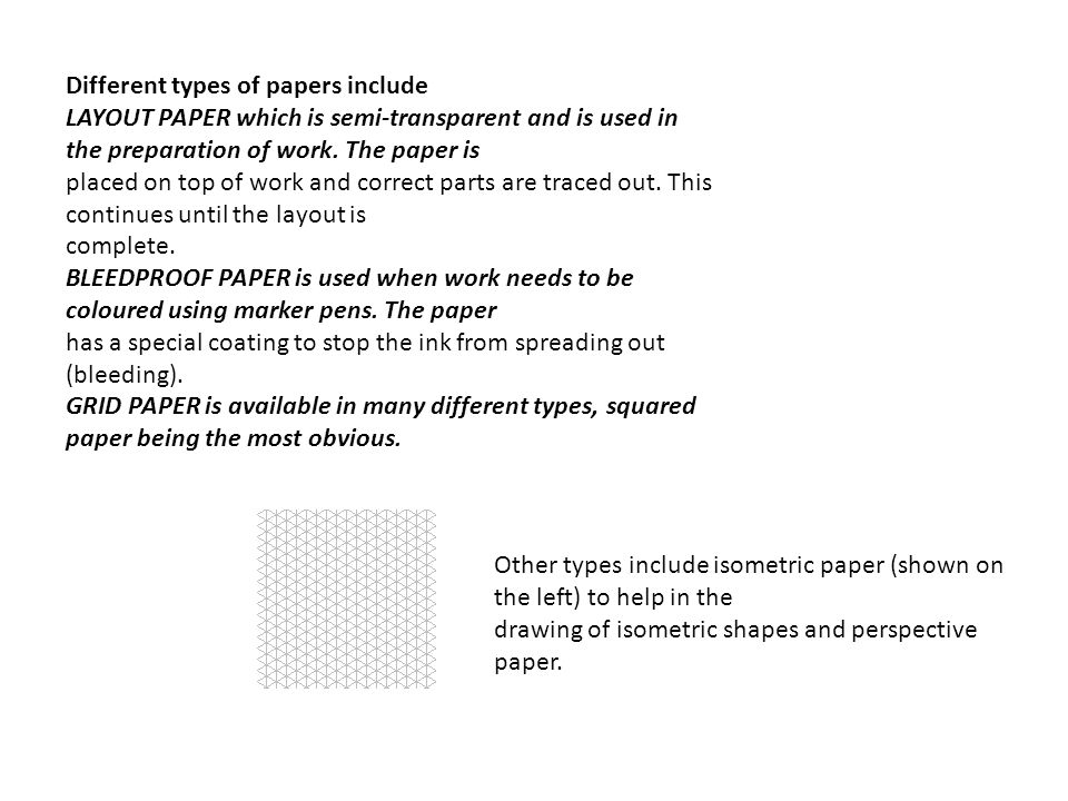 graphics revision guide part 1 pager sizes and weights types of