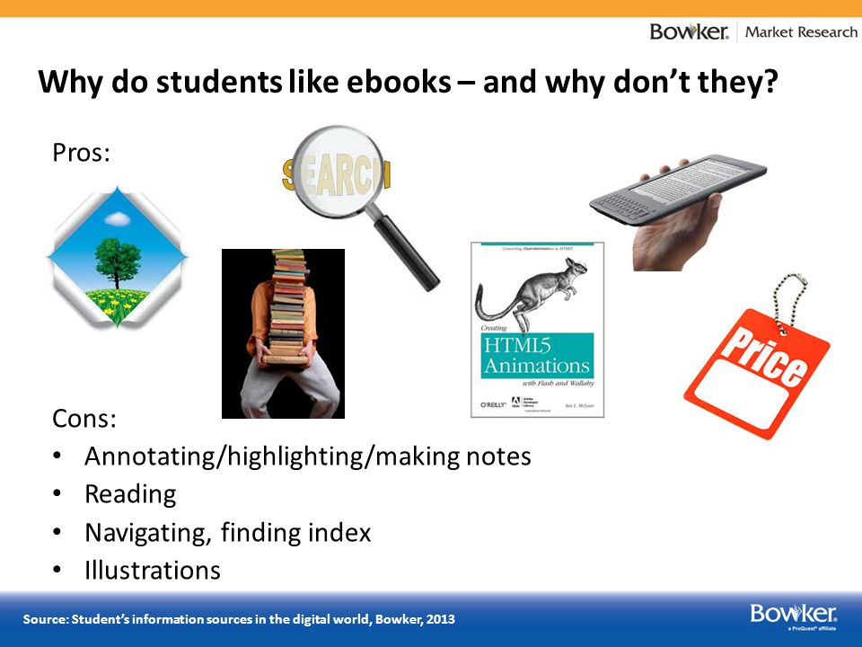 Why do students like ebooks – and why don’t they.