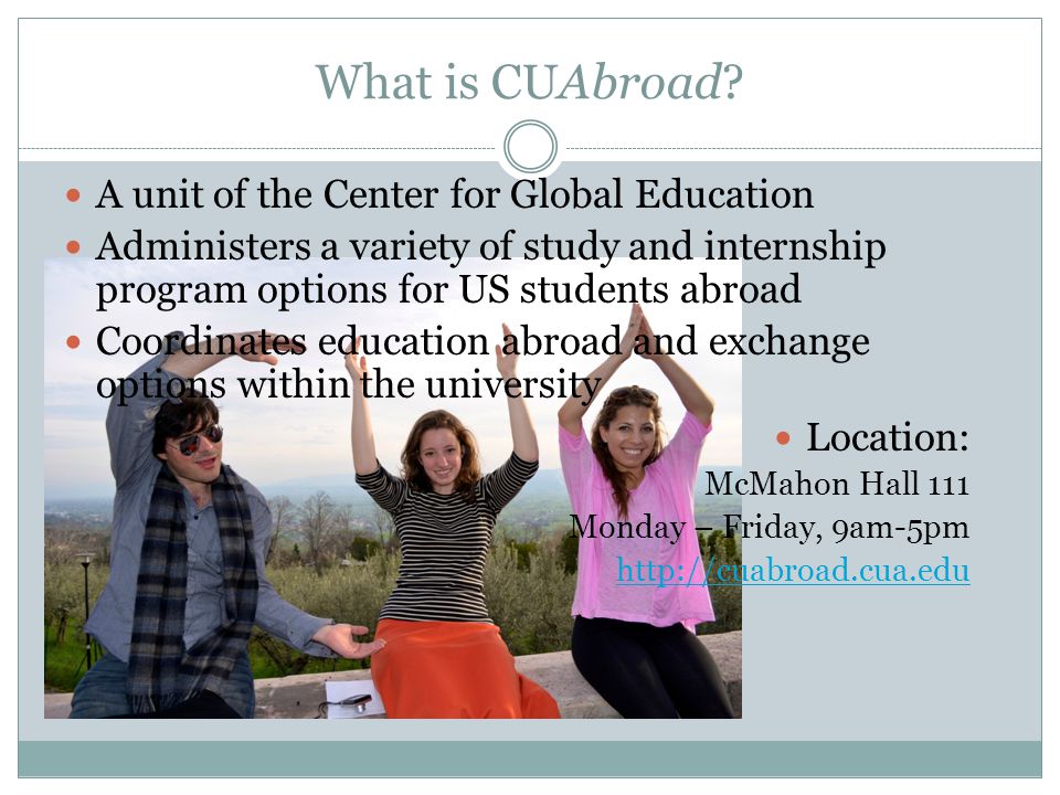 What is CUAbroad.