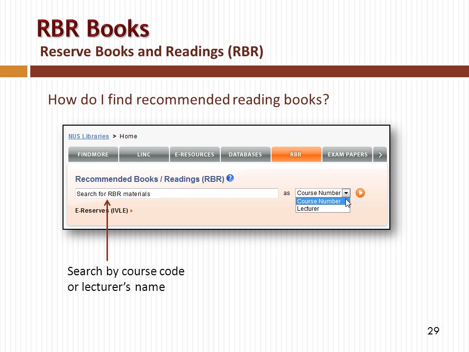 How do I find recommended reading books.