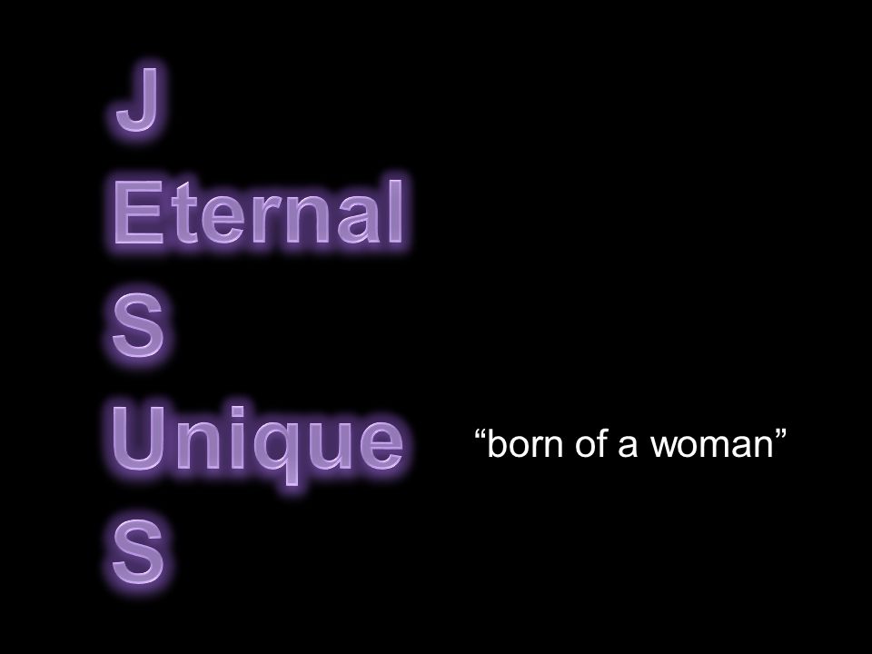 born of a woman
