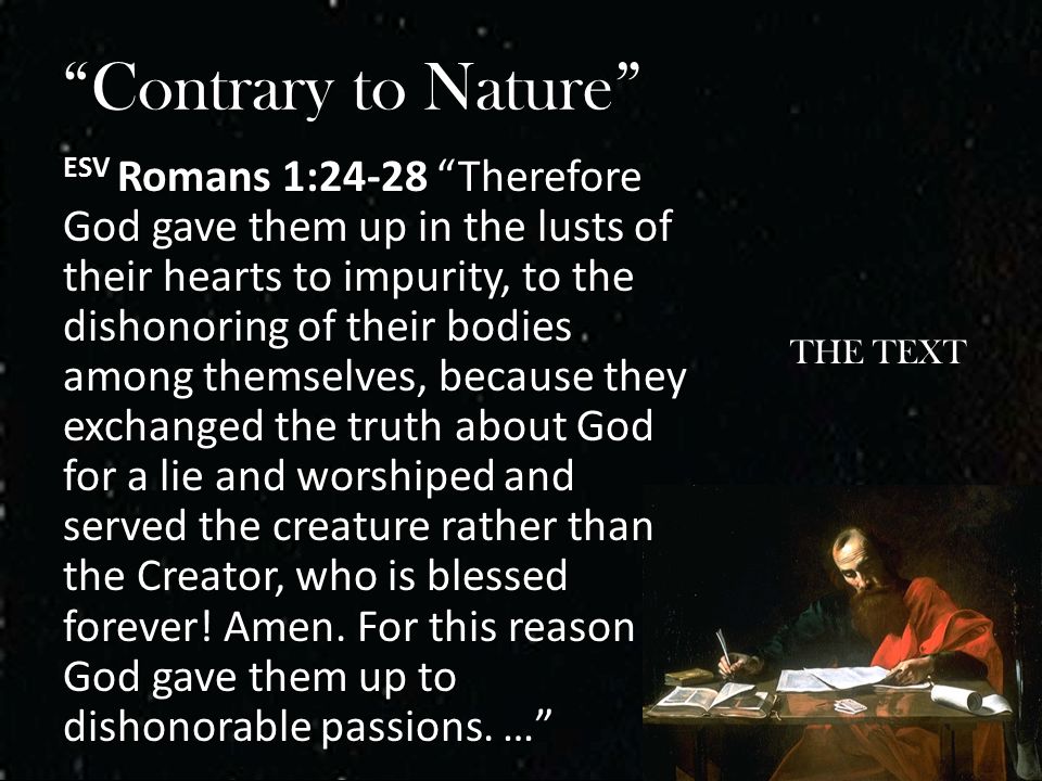 romans 1 8 and the natural world