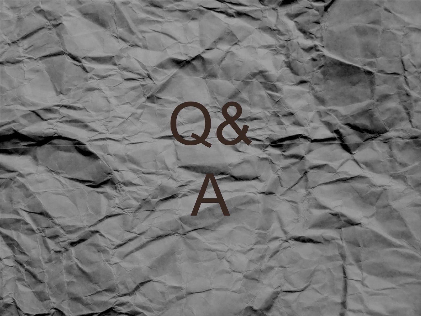 Q& A