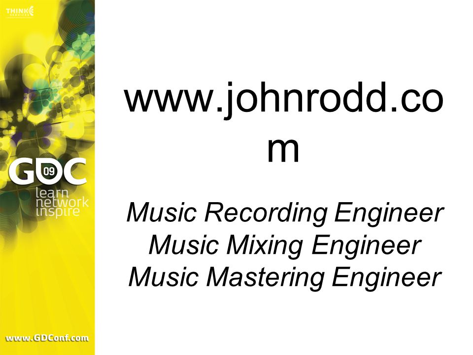 m Music Recording Engineer Music Mixing Engineer Music Mastering Engineer