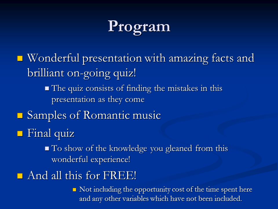 Program Wonderful Presentation With Amazing Facts And Brilliant On Going Quiz Program Wonderful Presentation With Amazing Facts And Brilliant On Going Quiz