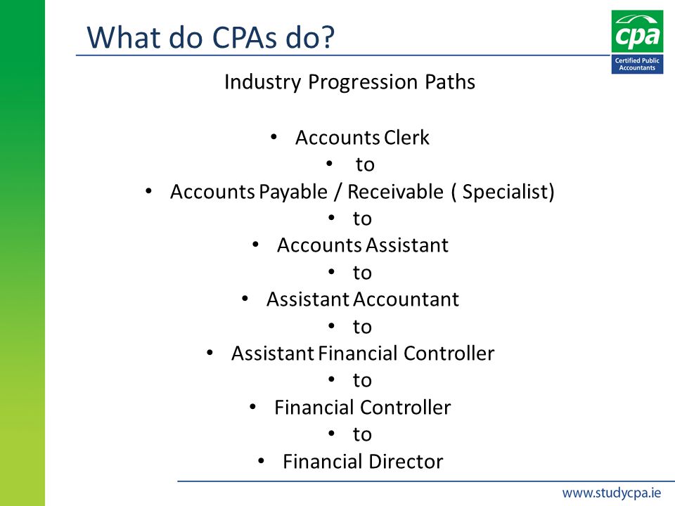 What do CPAs do.