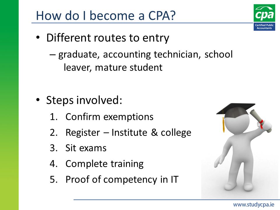 How do I become a CPA.