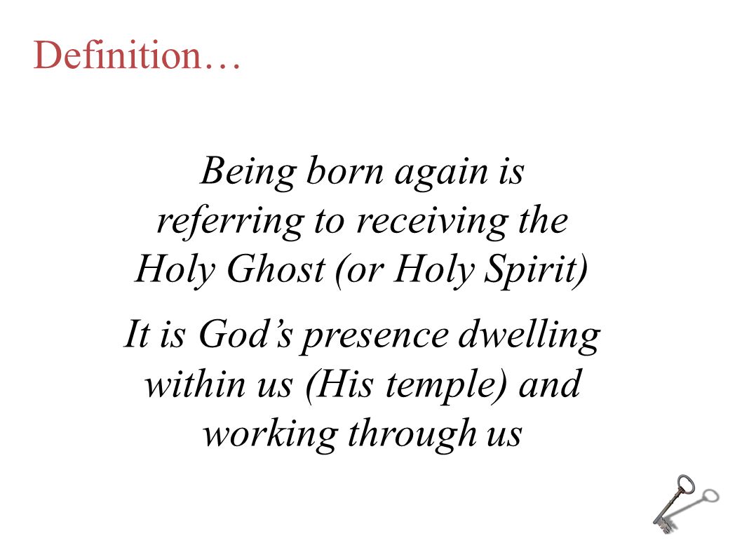 The Resurrection The Resurrection Holy Ghost – The New Birth Jesus answered and said unto him, Verily, verily, I say unto thee, Except a man be born again, he cannot see the kingdom of God.