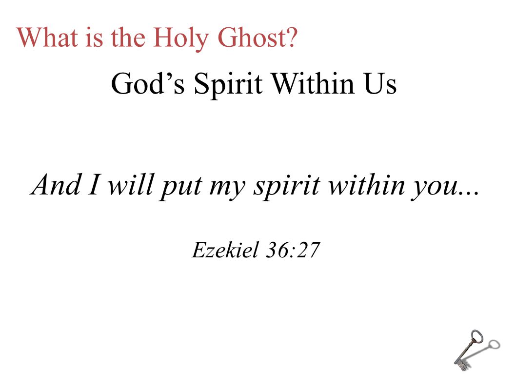 Being born again is referring to receiving the Holy Ghost (or Holy Spirit) It is God’s presence dwelling within us (His temple) and working through us Definition…