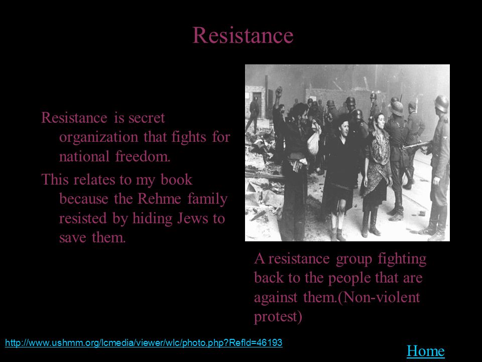 Resistance Documentation Pogrom Jungmadel Meetings Tolerance