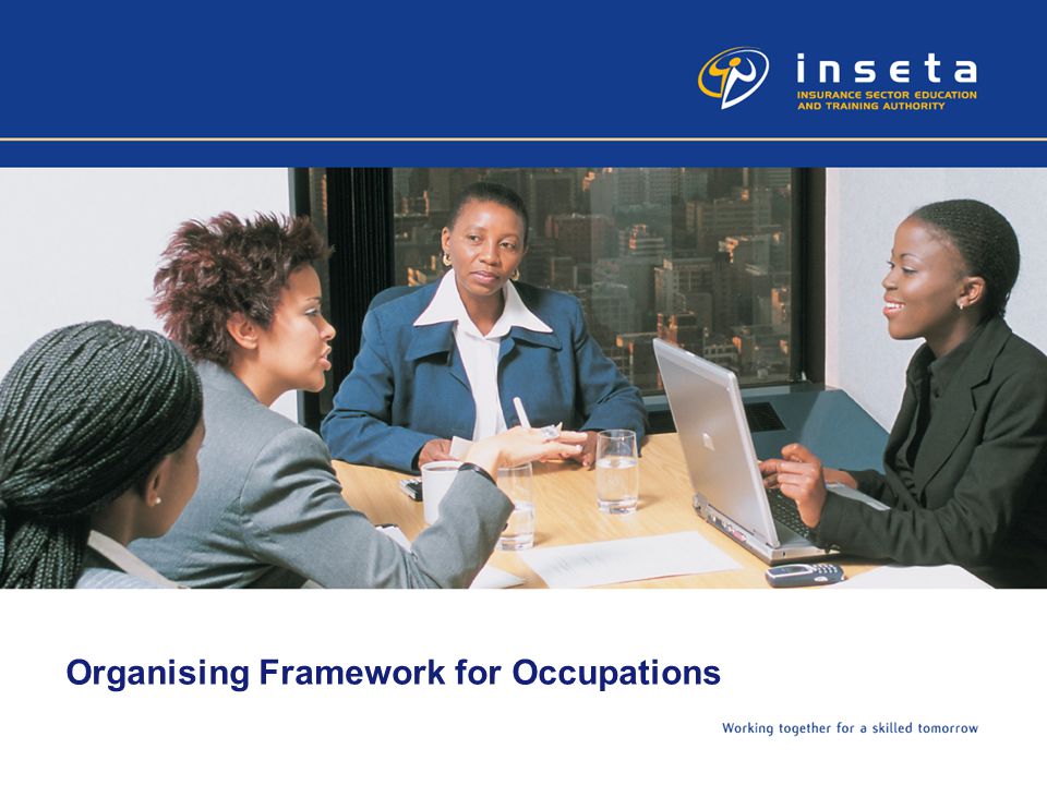 Organising Framework for Occupations