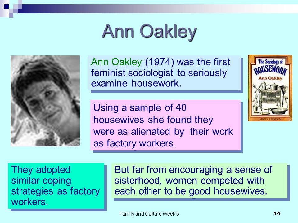 ann oakley view on family Off 61% - canerofset.com