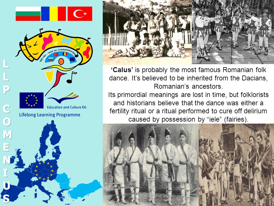 ‘Calus’ is probably the most famous Romanian folk dance.