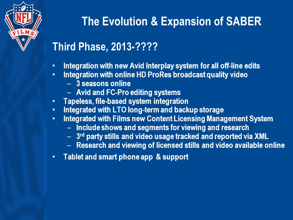 The Evolution & Expansion of SABER Third Phase,