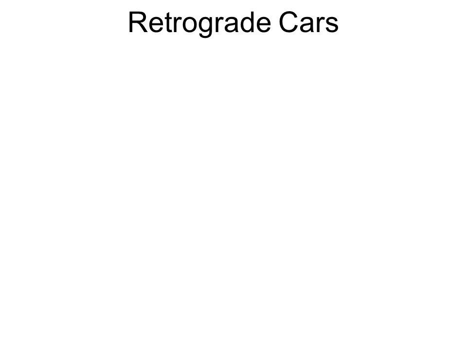 Retrograde Cars