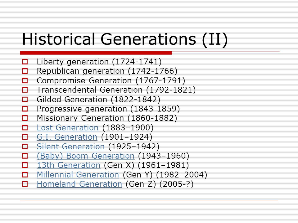 kimplante ved godt resident Generations An Overview of Generational Behavior, Attitudes, and Leadership  The Open Classroom Spring ppt download