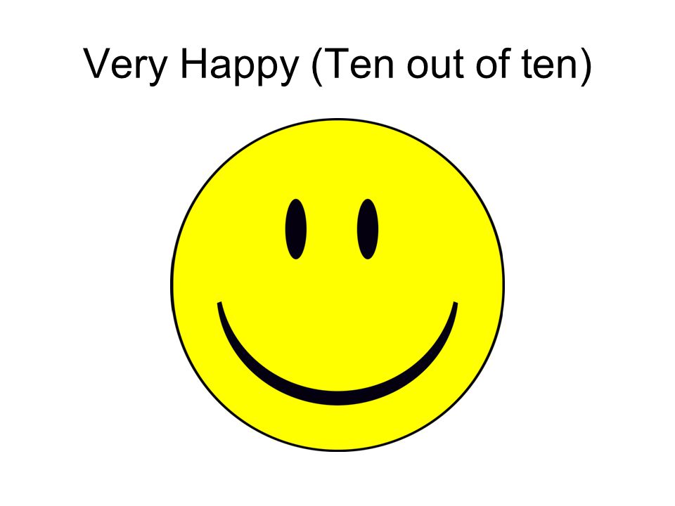 Very Happy (Ten out of ten)