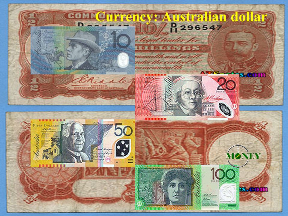 Currency: Australian dollar