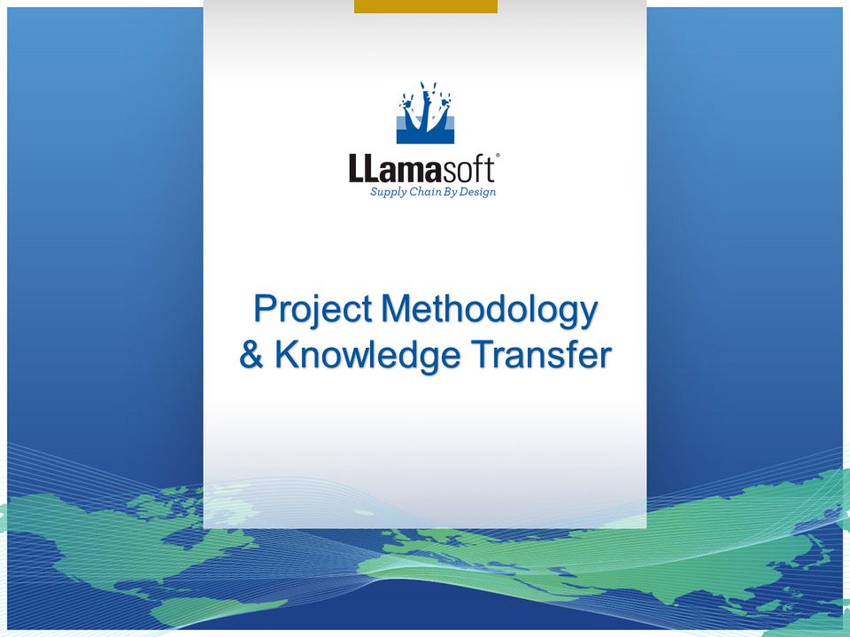 Project Methodology & Knowledge Transfer