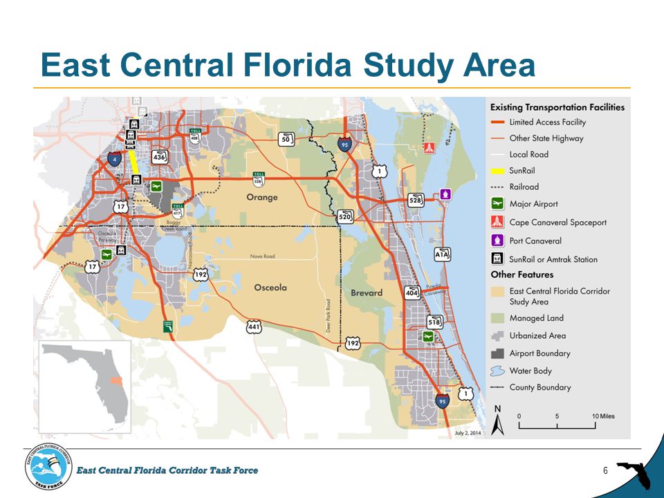 East Central Florida Study Area 6