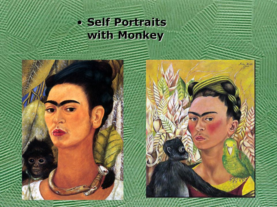 Self Portraits with Monkey