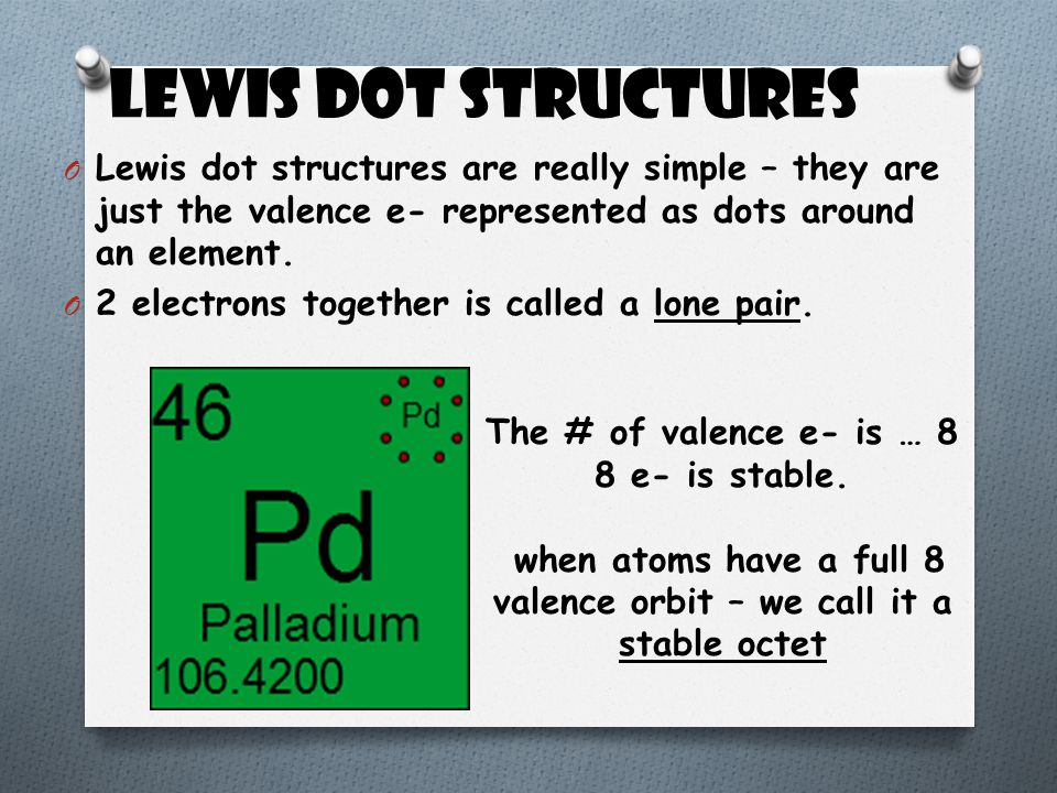 Lewis Dot Structures O Lewis dot structures are really simple - they are .....