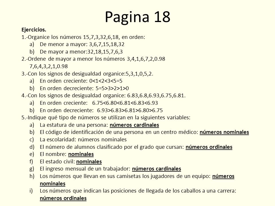 Roger Fabián Urióstegui Ejercicios Pagina 18 Ejercicios 1