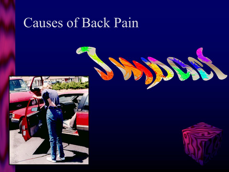 Back injuries are very painful!
