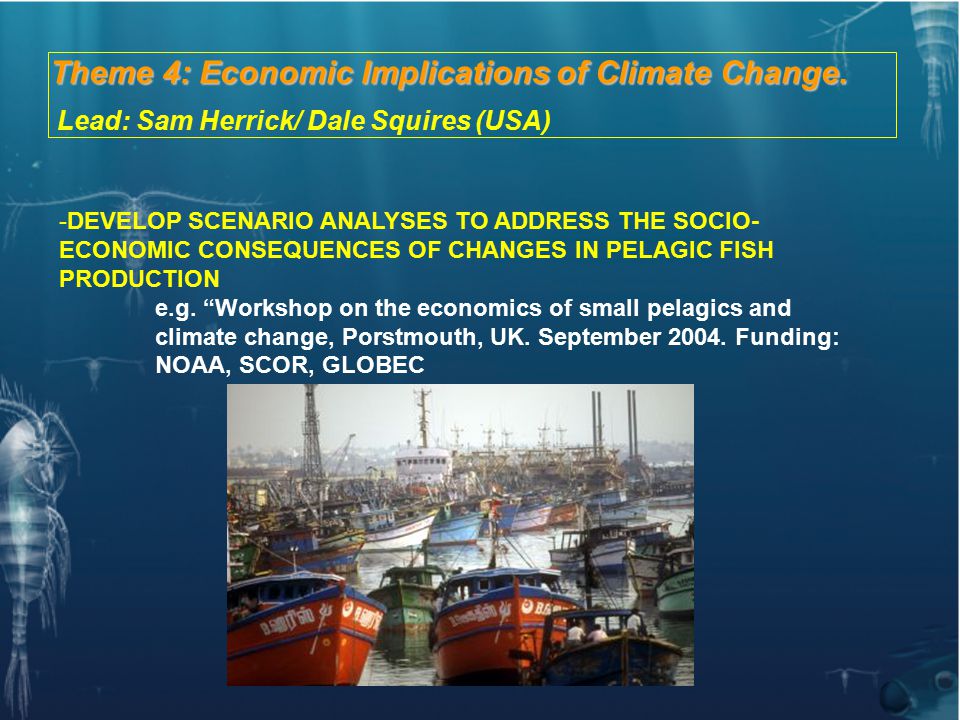 Theme 4: Economic Implications of Climate Change.