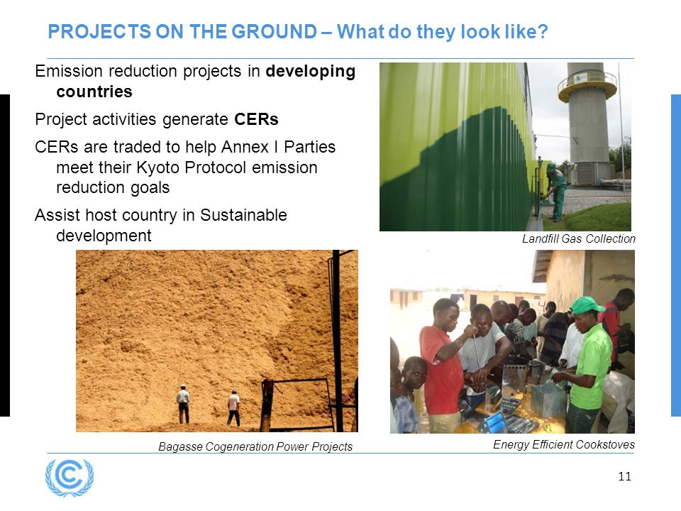 11 PROJECTS ON THE GROUND – What do they look like.