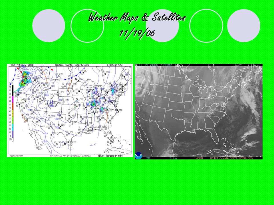Weather Maps & Satellites 11/19/06