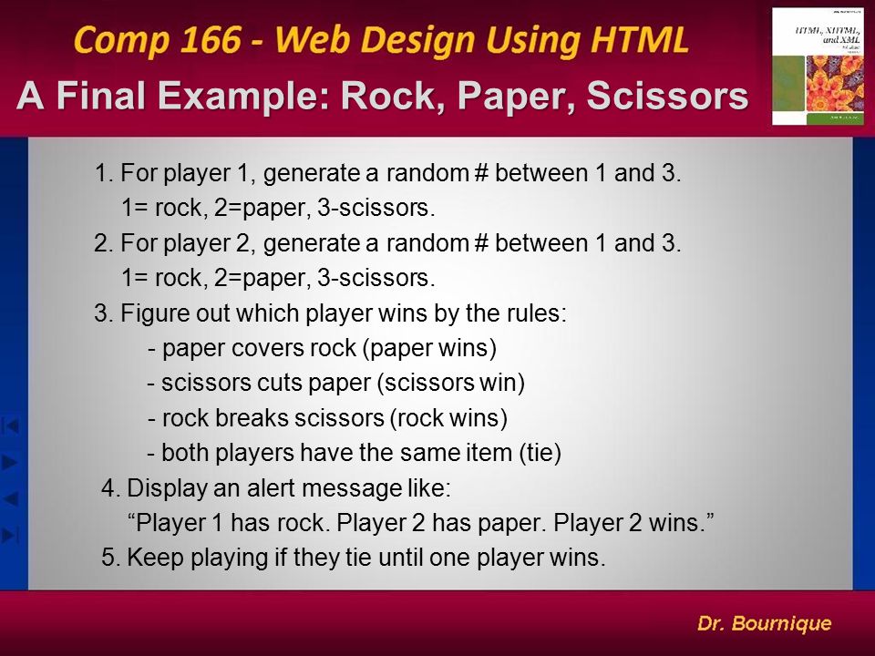 Rock Paper Scissors - keeps showing a tie - JavaScript