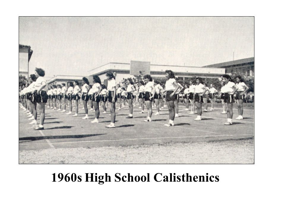 1960s High School Calisthenics