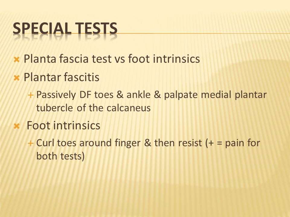 Plantar fasciitis is a painful inflammatory process of the plantar fascia.  - ppt download