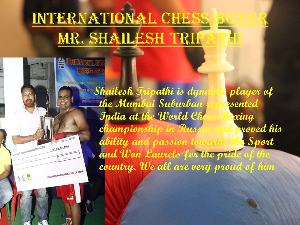 Past International Event – Chess Boxing Organisation of India