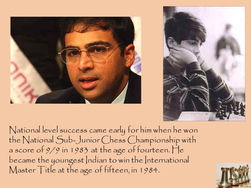 Viswanathan Anand Biography Viswanathan Anand life Story
