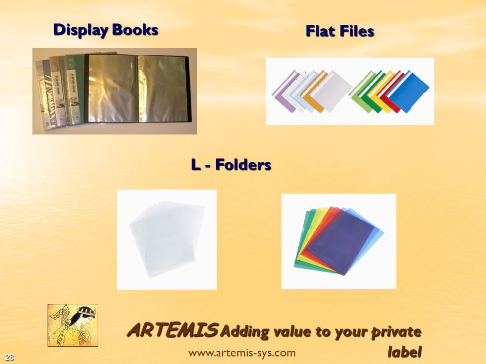 ARTEMIS Adding value to your private label   27 Catalog Box