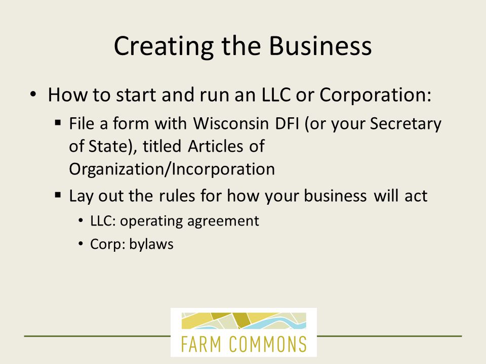 Farm Legal Issues Webinar Wisconsin Department Of Agriculture Trade