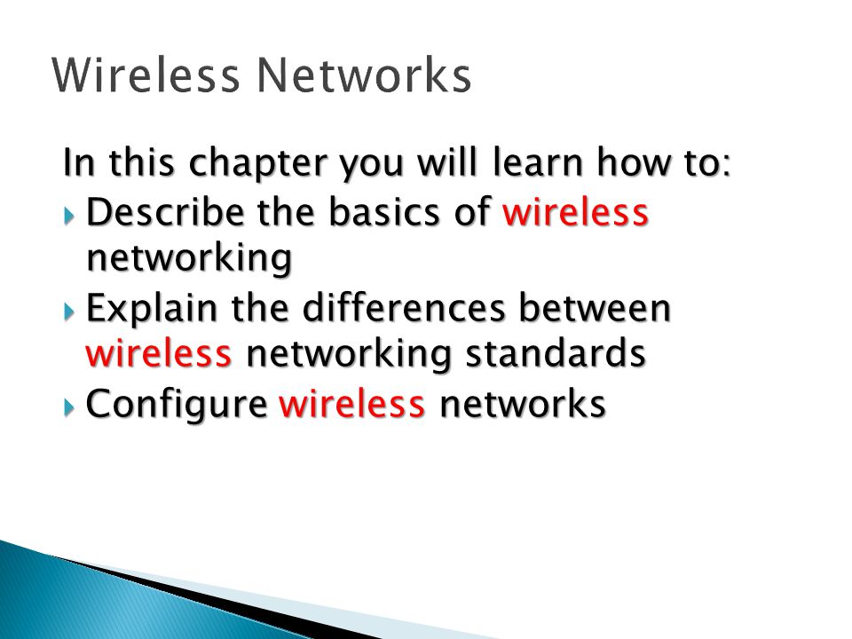 Learn Wireless Basics