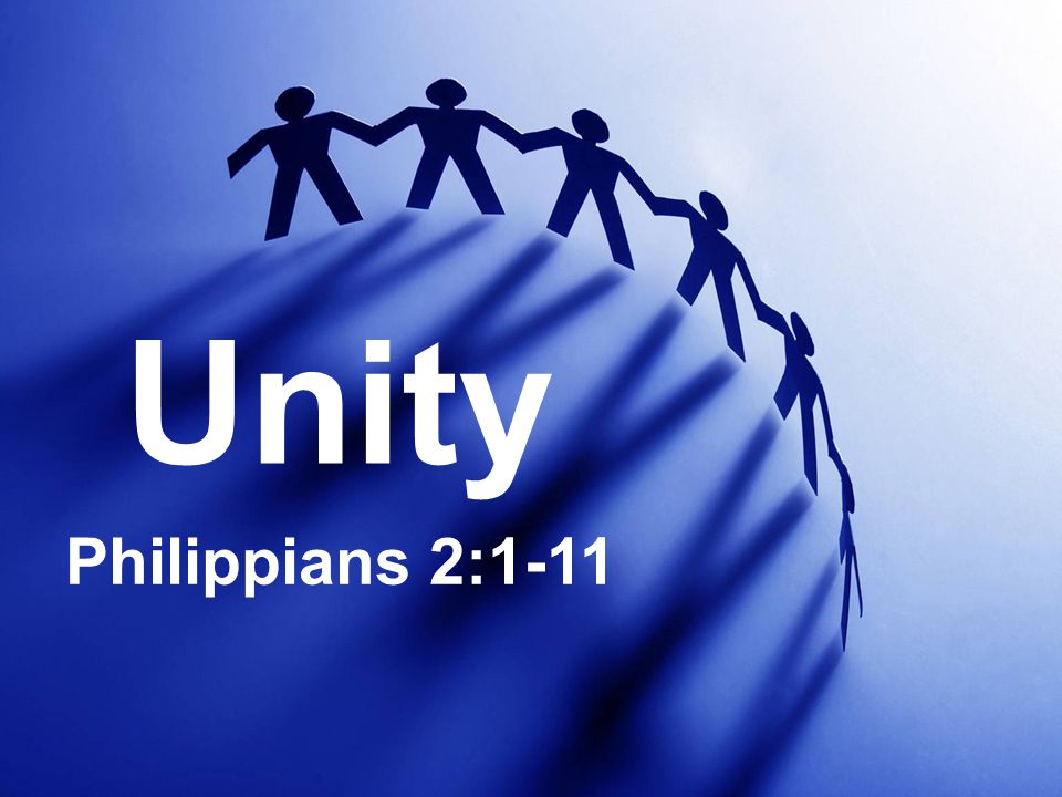 Unity Philippians 2:1-11