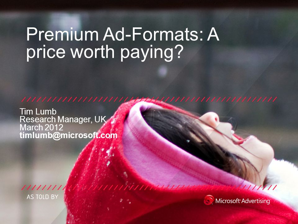 Premium Ad-Formats: A price worth paying.